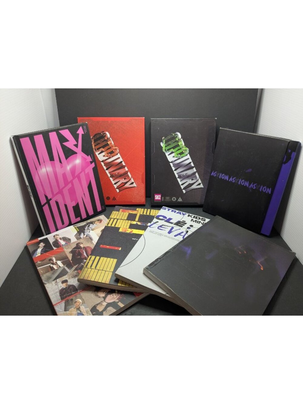 Stray Kids K-Pop Album Lot W/ CDs Photobooks & Extras IN Life Maxident Oddinary